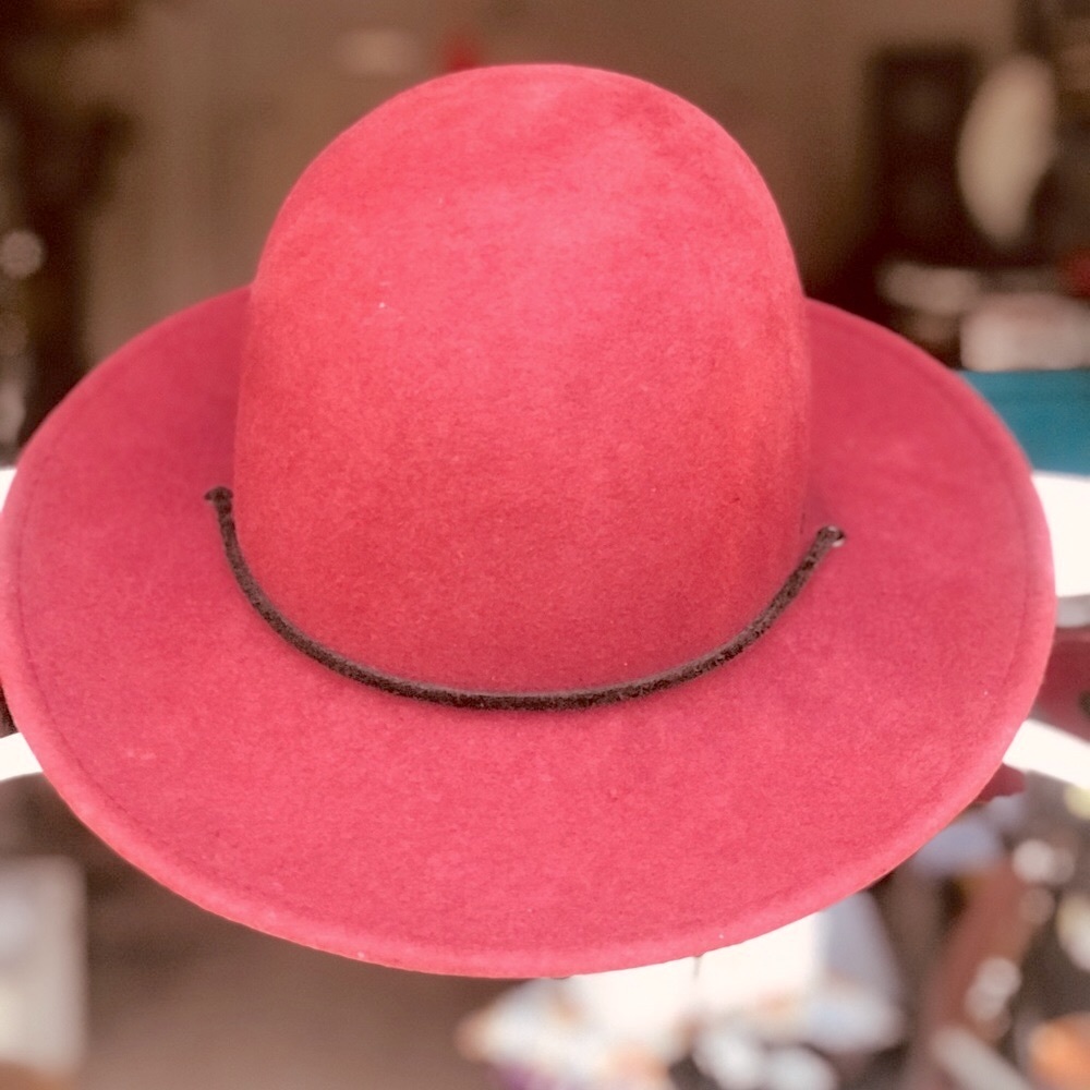 Original CHUCK by Mark Mcnairy Fedora Wool Hat/Brim Size S/M